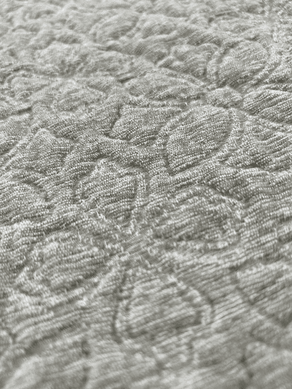 Fire-blads chenille teppeserie for hjemmetekstil